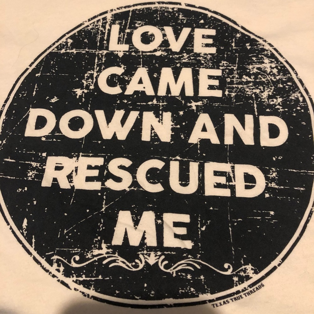 Texas True Threads tee in a size 2X
